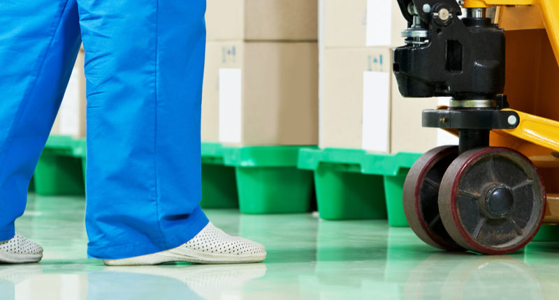 PU Sealant Flooring Solutions for Formulation Unit Warehouse