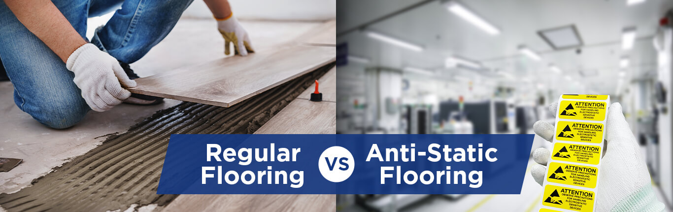 Anti Static Flooring vs Regular Flooring