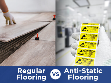 Anti Static Flooring vs Regular Flooring