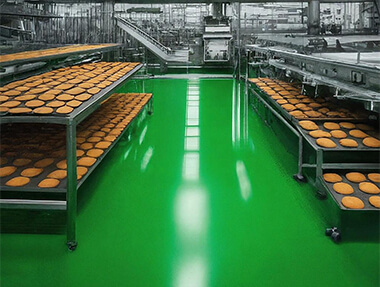 PU Concrete Flooring for Food Plants
